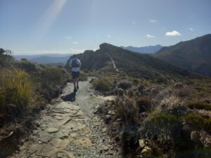 Running the Paparoa Track… on a good day!